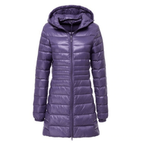 Women&#39;s Lightweight Longline Down Coat