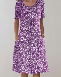 Women&#39;s Lightweight V-Neck Sleeveless Summer Dress