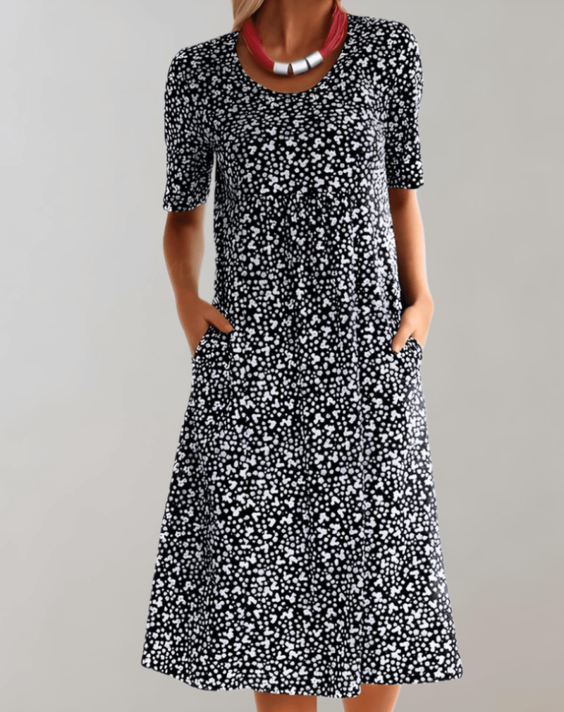 Women&#39;s Lightweight V-Neck Sleeveless Summer Dress