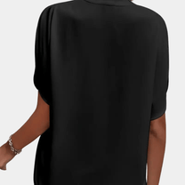 Women&#39;s Lightweight Viscose V-Neck Blouse