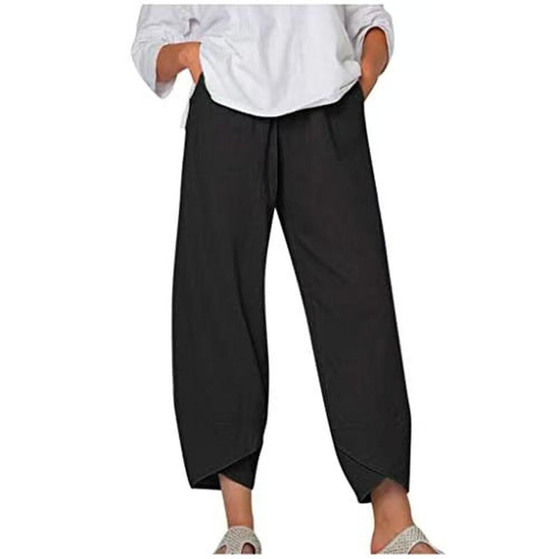 Women&#39;s Lightweight Wide Leg Cropped Culottes