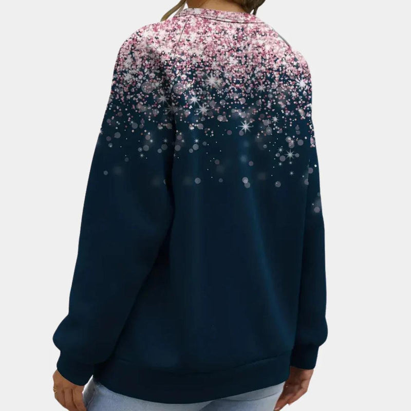 Women&#39;s Long Sleeve Blouse With Classic Collar