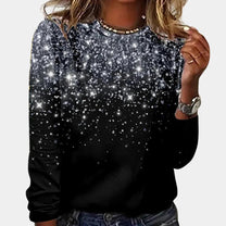 Women&#39;s Long Sleeve Blouse With Classic Collar