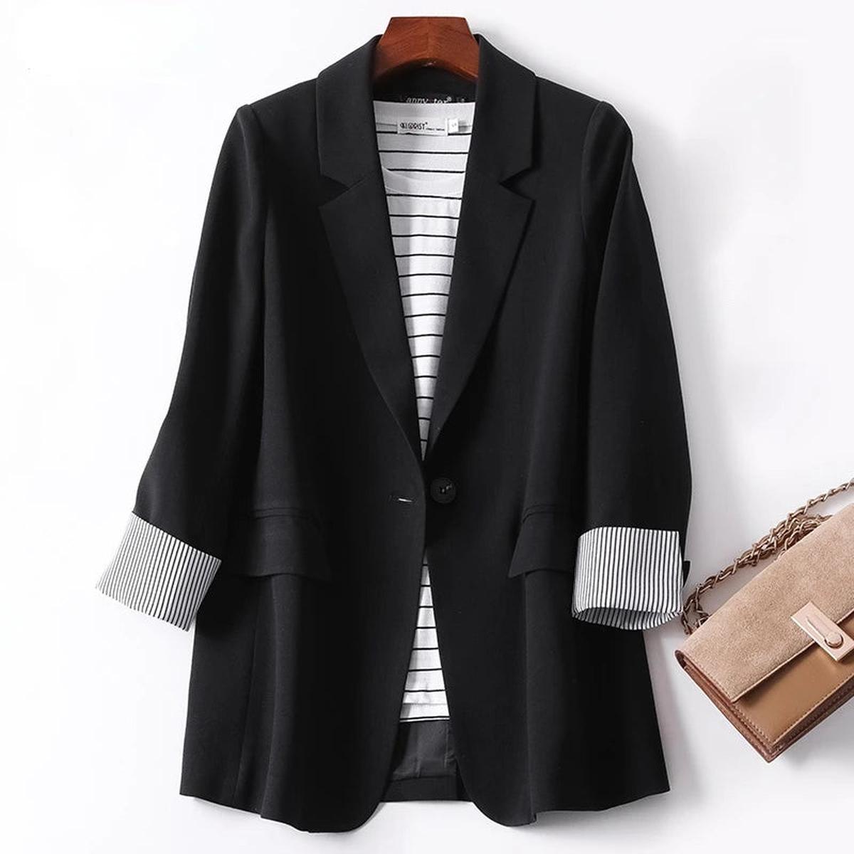 Women&#39;s Long Sleeve Casual Blazer