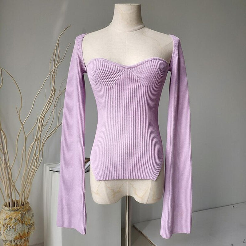 Women&#39;s Long-Sleeve Pullover Sweater