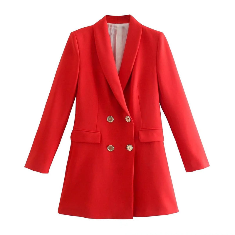 Women&#39;s Long-Sleeve Slim Fit Blazer