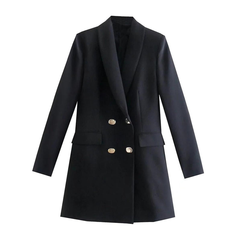 Women&#39;s Long-Sleeve Slim Fit Blazer