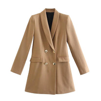 Women&#39;s Long-Sleeve Slim Fit Blazer
