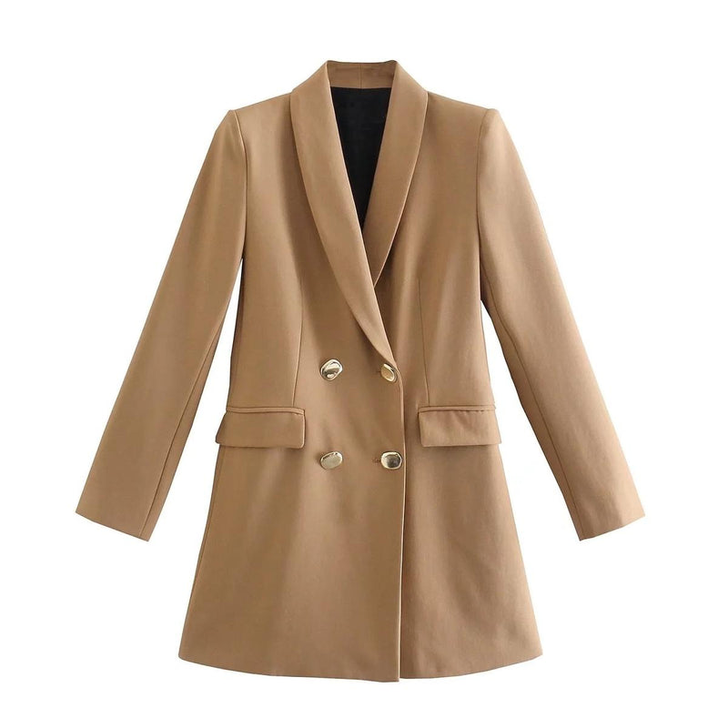 Women&#39;s Long-Sleeve Slim Fit Blazer