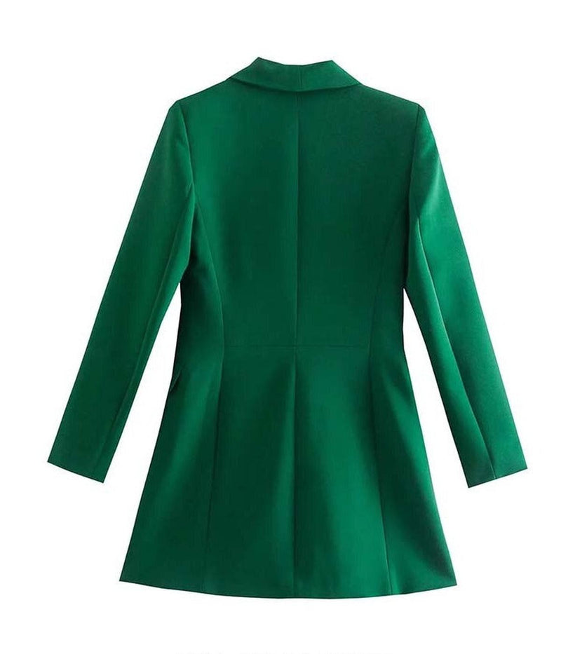 Women&#39;s Long-Sleeve Slim Fit Blazer