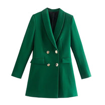 Women&#39;s Long-Sleeve Slim Fit Blazer