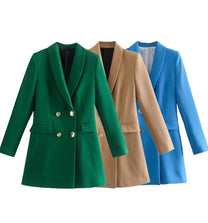 Women&#39;s Long-Sleeve Slim Fit Blazer