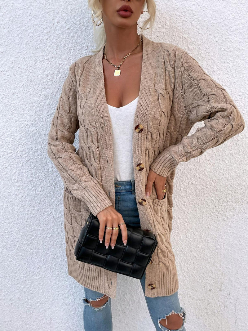 Women&#39;s Long Sleeveless Open Front Vest