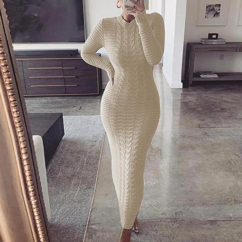 Women&#39;s Long Stretch Dress
