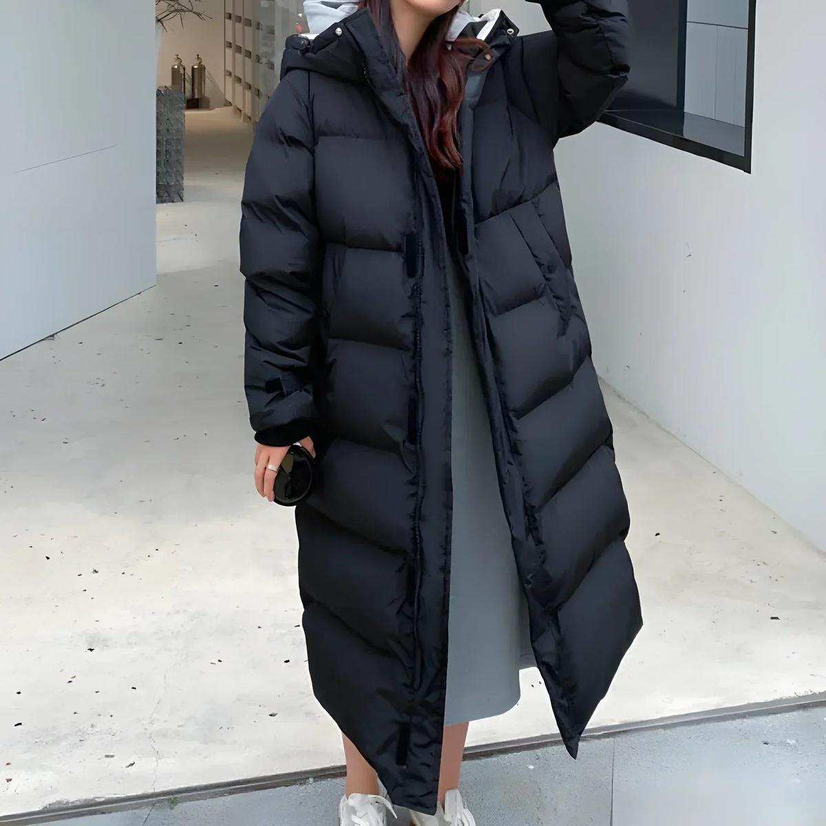 Women&#39;s Long Water and Windproof Winter Parka
