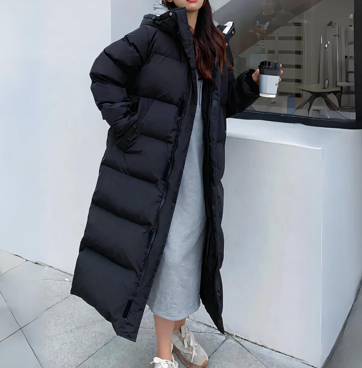 Women&#39;s Long Water and Windproof Winter Parka