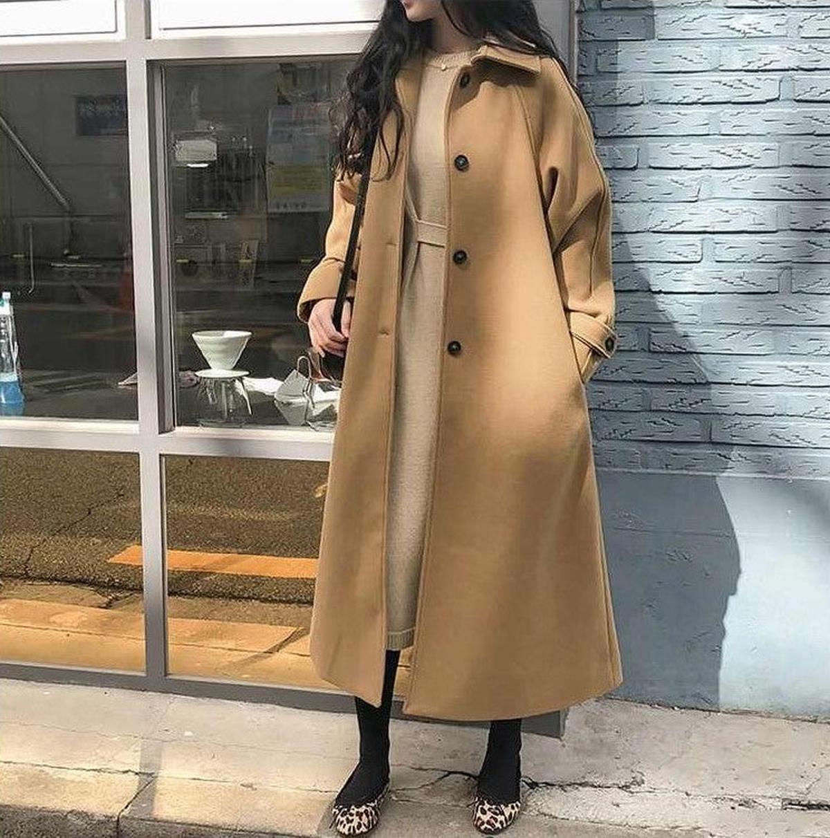 Women&#39;s Long Waterproof Spring Coat