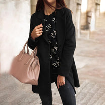 Women&#39;s Long Winter Coat With Fur Collar And Waterproof Design