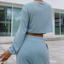 Women&#39;s Loungewear Set With Fashionable Pants
