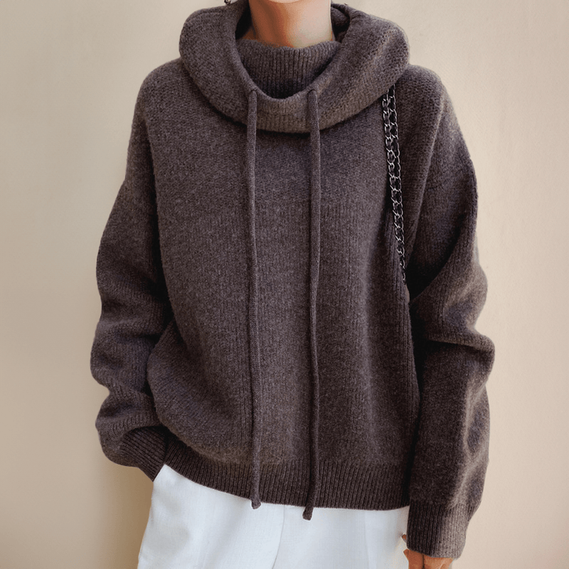 Women&#39;s Merino Wool Turtleneck Sweater