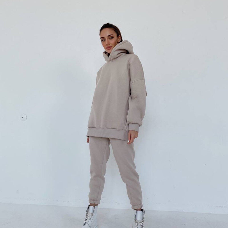 Women&#39;s Modern Tracksuit With Elastic Waistband