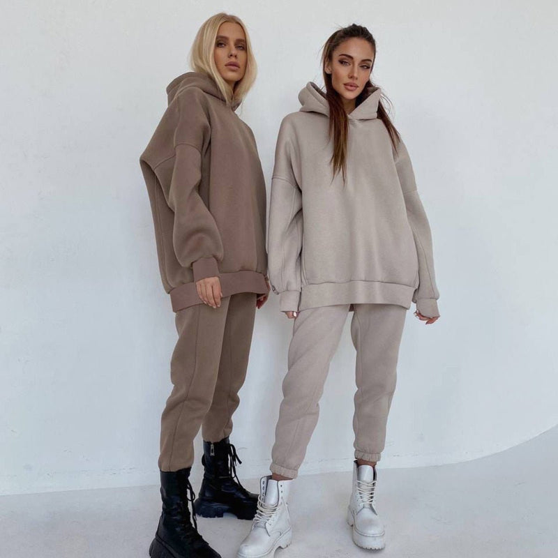 Women&#39;s Modern Tracksuit With Elastic Waistband