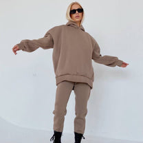 Women&#39;s Modern Tracksuit With Elastic Waistband