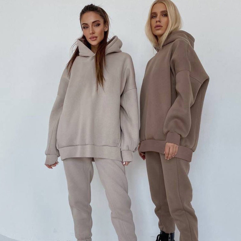 Women&#39;s Modern Tracksuit With Elastic Waistband