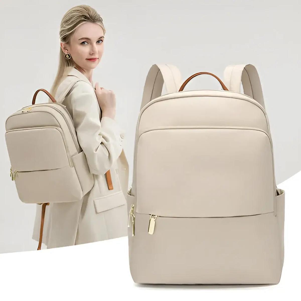 Women&#39;s Multifunctional Waterproof Backpack With Laptop Compartment