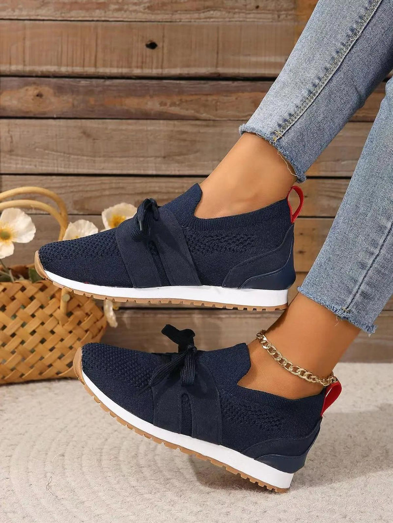 Women&#39;s Orthopedic Mesh Lace-Up Sneakers