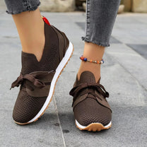 Women&#39;s Orthopedic Mesh Lace-Up Sneakers