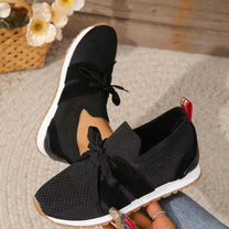 Women&#39;s Orthopedic Mesh Lace-Up Sneakers