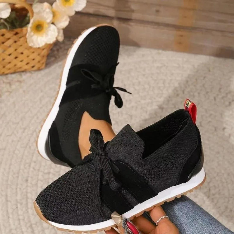 Women&#39;s Orthopedic Mesh Lace-Up Sneakers