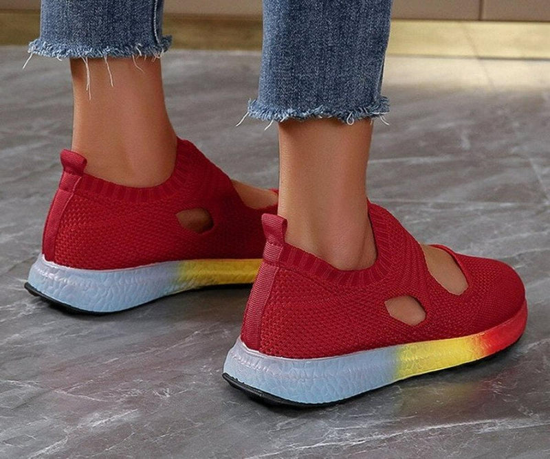 Women&#39;s Orthopedic Sneakers With Adjustable Straps