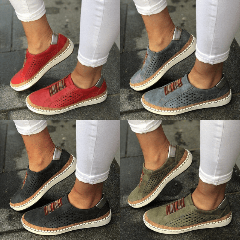 Women&#39;s Orthopedic Sneakers With Anatomical Footbed