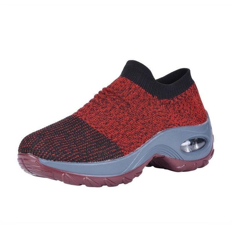 Women&#39;s Orthopedic Sole Sneakers With Adjustable Fit
