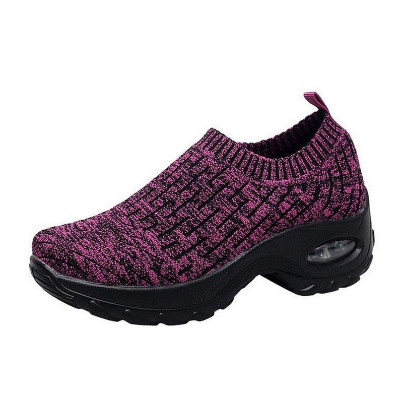 Women&#39;s Orthopedic Sole Sneakers With Adjustable Fit