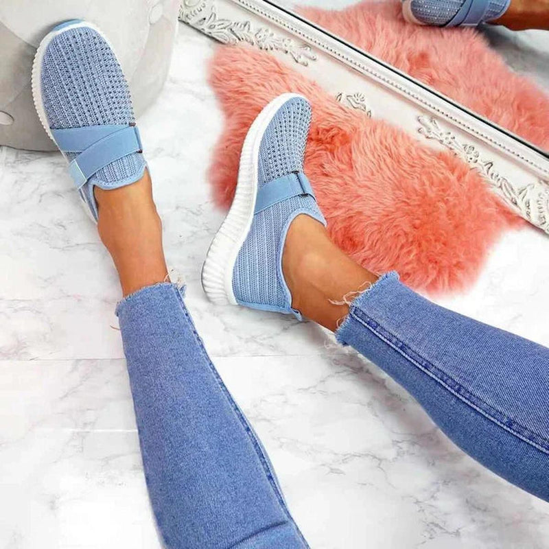 Women&#39;s Orthopedic Velcro Slip-On Sneakers