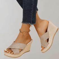 Women&#39;s Orthopedic Wedge Sandals Comfortable Heel