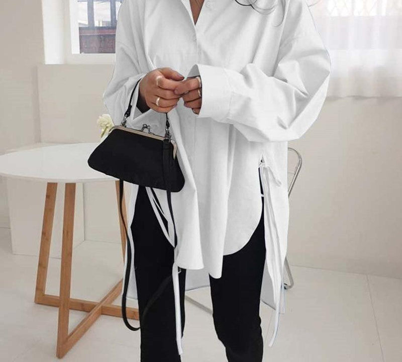 Women&#39;s Oversized Blouse Plus Size Spring Collection