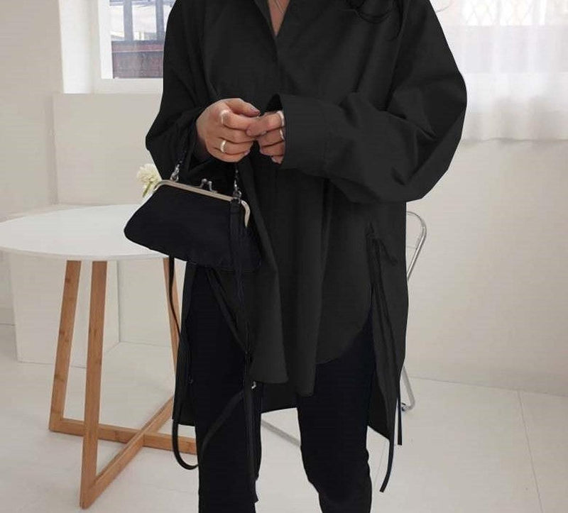 Women&#39;s Oversized Blouse Plus Size Spring Collection