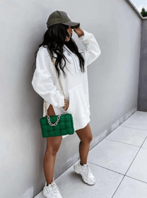 Women&#39;s Oversized Hoodie With Hood