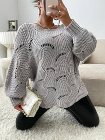 Women&#39;s Oversized Pullover Plus Size Fashion Sweater