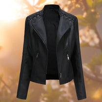 Women&#39;s PU Leather Jacket For Autumn Winter