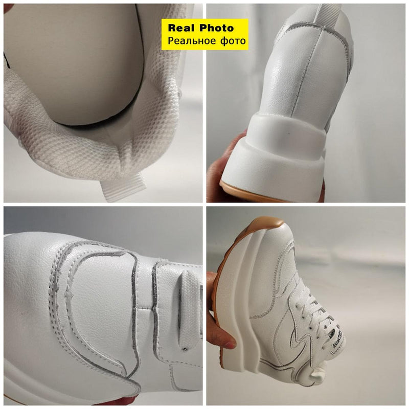 Women&#39;s Platform Sneakers Fashionable Casual Shoes