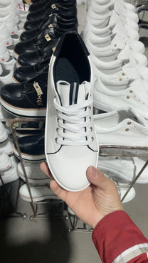 Women&#39;s Platform Sneakers With Sporty Design