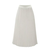 Women&#39;s Pleated Skirt Summer Collection