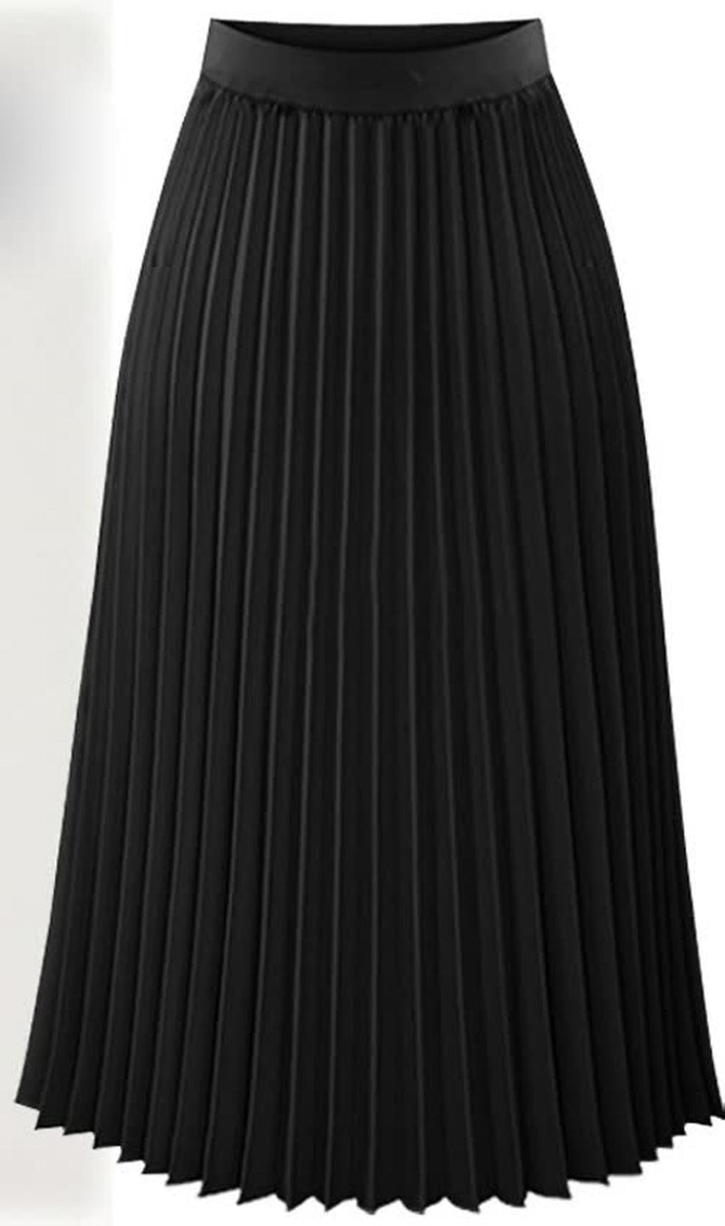 Women&#39;s Pleated Skirt Summer Collection