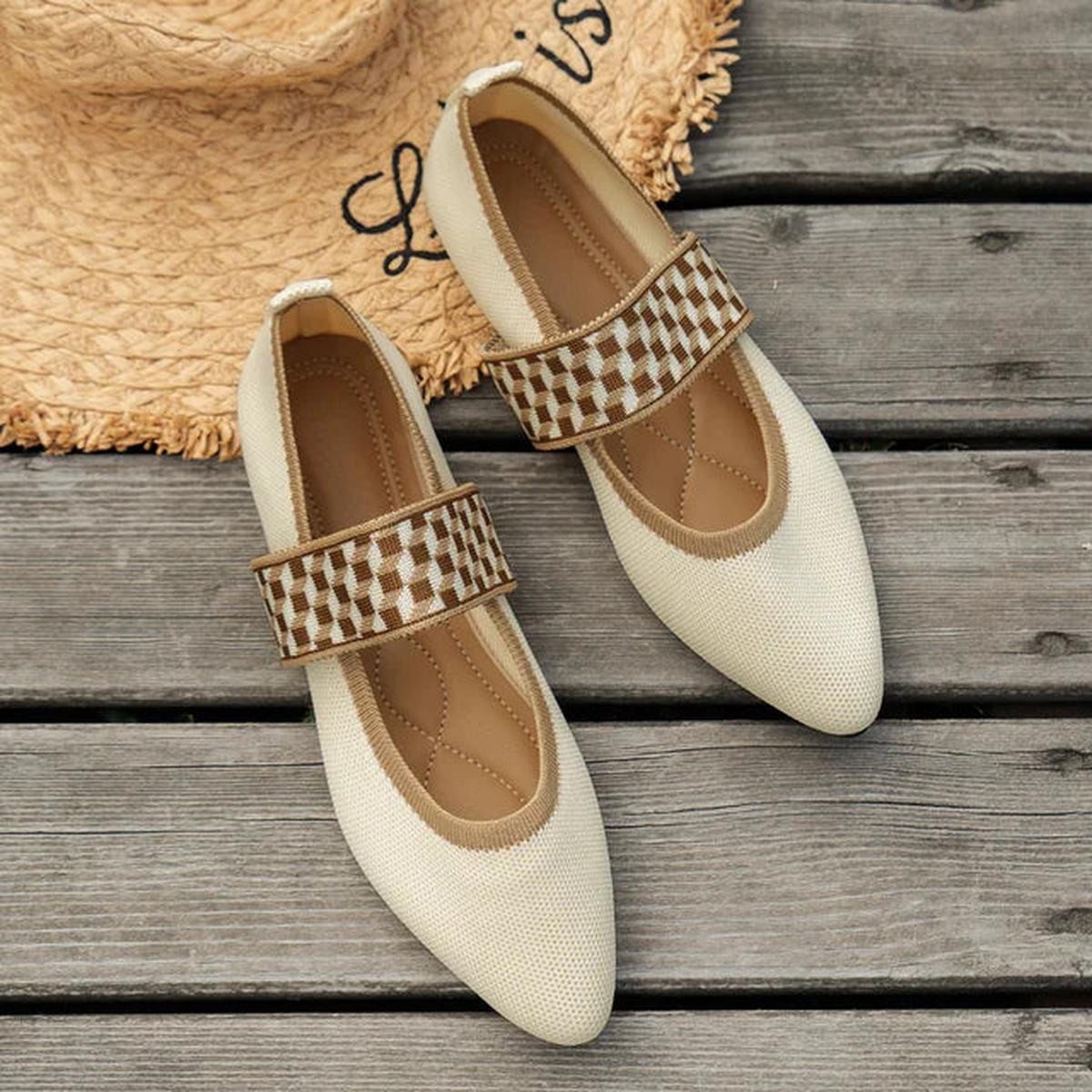 Women&#39;s Pointed Toe Ballet Flats Low Heel