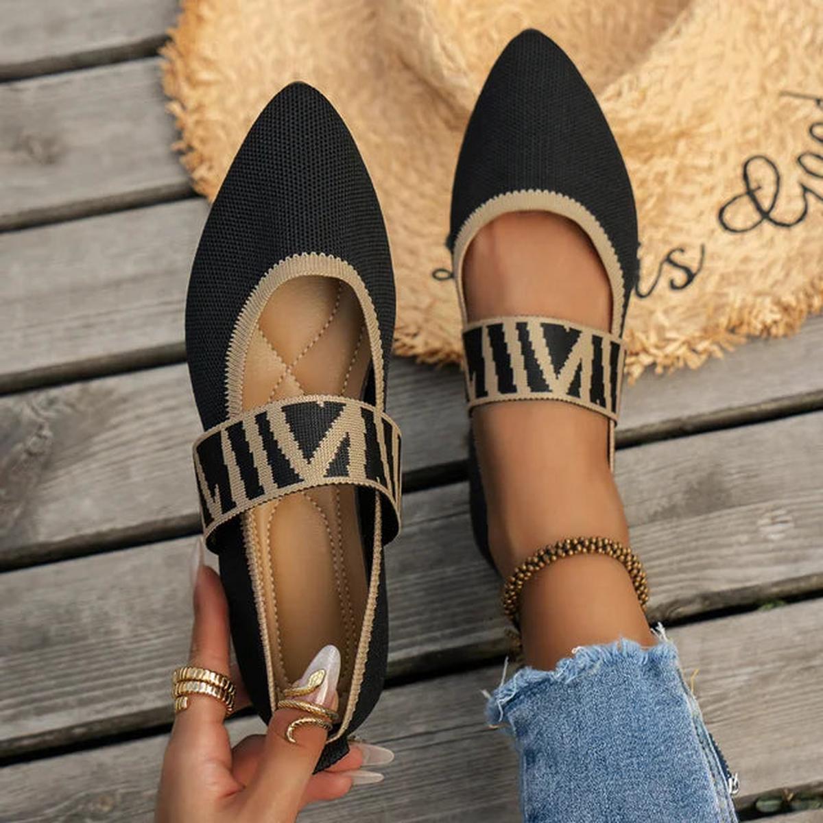 Women&#39;s Pointed Toe Ballet Flats Low Heel